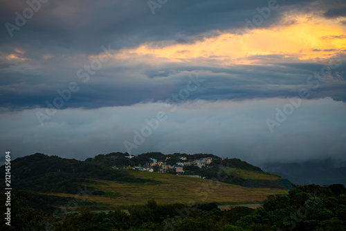 Obraz na plátne Dusk in Shirahama, Wakayama Prefecture, Japan