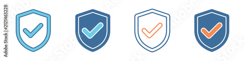 Reliability Different Icon Set Simple Style Collection