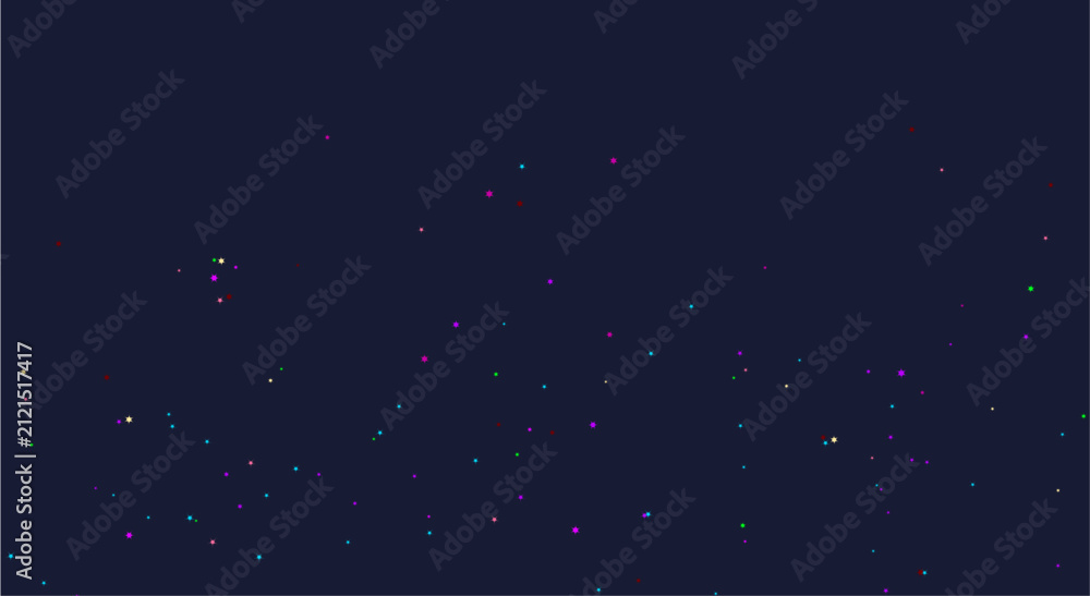 Fototapeta premium Magical party backdrop featuring rising neon purple glitter particles and soft glowing light spheres
