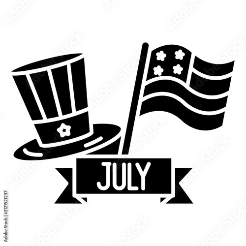 4 july day icon
