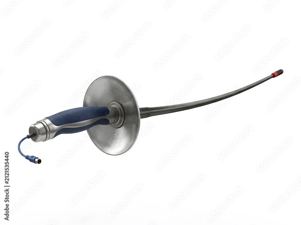 Obraz premium A professional medical endoscope device used for minimally invasive surgical procedures isolated on a clean white background for clinical healthcare applications