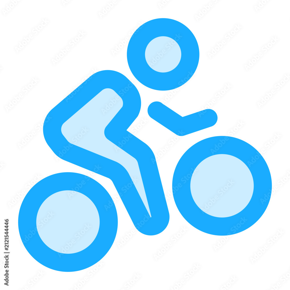 Fototapeta premium BMX Icon Illustration