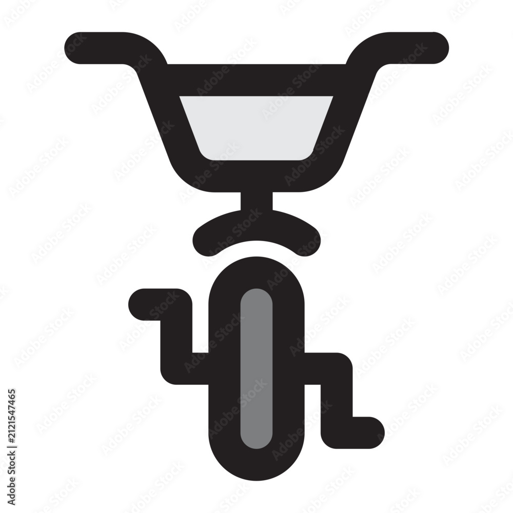 Fototapeta premium BMX Icon Illustration