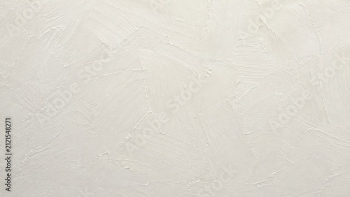 Abstract White Oil Paint Texture Featuring Thick Impasto Brushwork On Canvas Surface