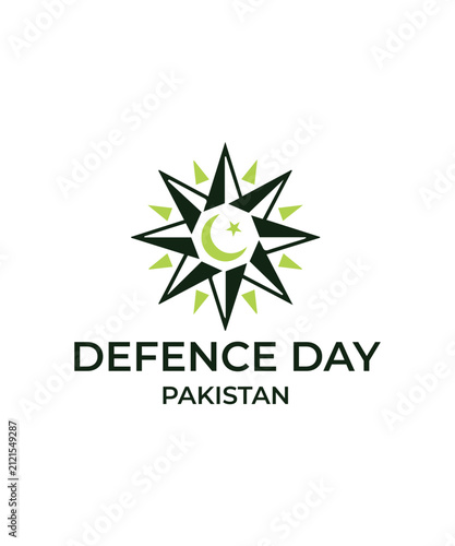 Defence Day of Pakistan, Happy Defense Day, 6 September Pakistan defense day, vector illustration
