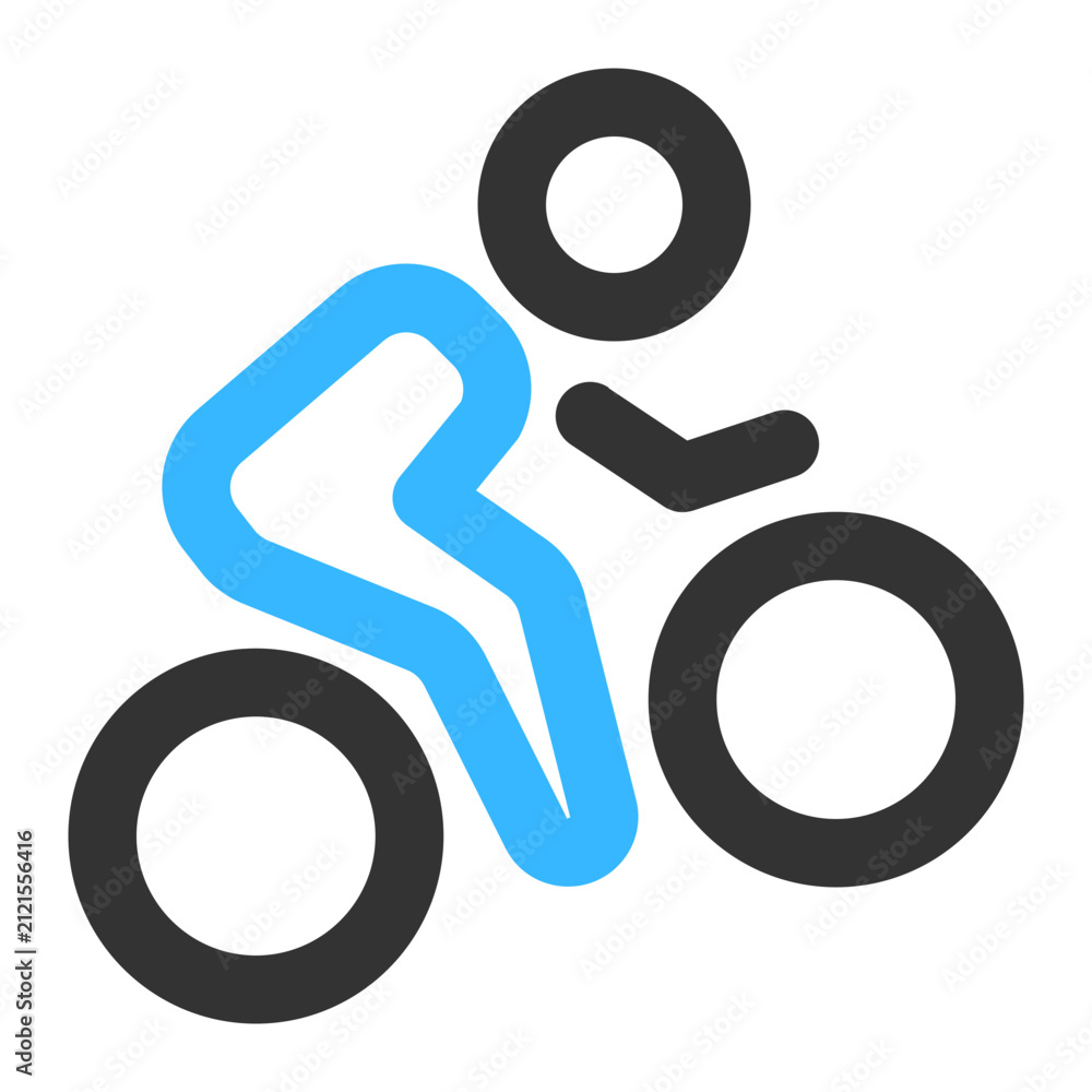 Fototapeta premium BMX Icon Illustration