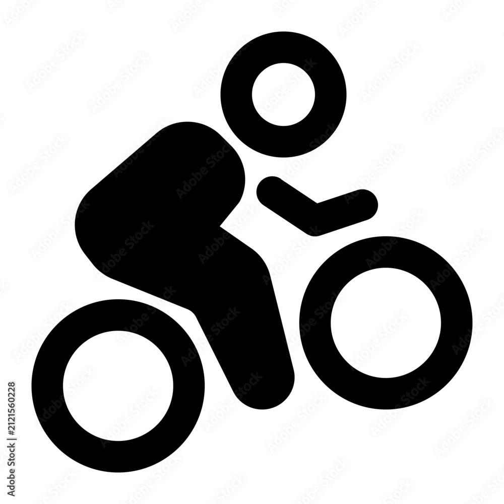 Fototapeta premium BMX Icon Illustration
