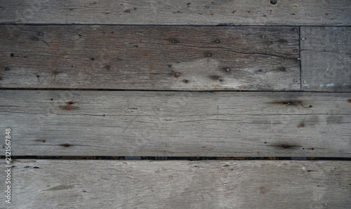 dark wood planks background. Natural wood texture for background. Old grunge dark textured wooden background, The surface of the old brown wood texture