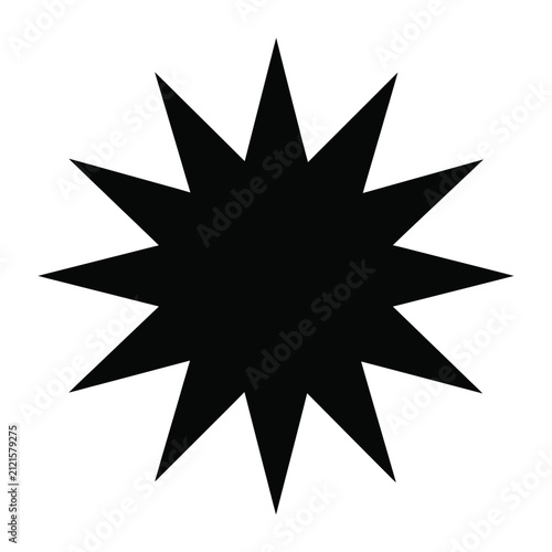 Starburst Badge | Explosion Shape Vector