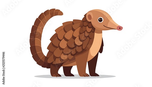 Brown dachshund dog standing on white background.