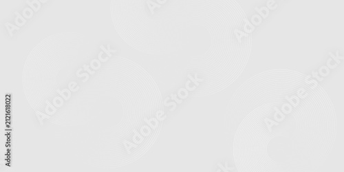 Foto Abstract white glowing geometric lines on gray background.