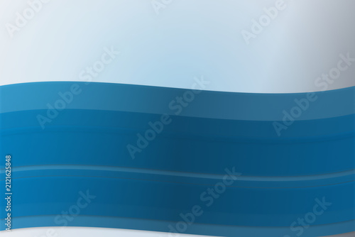 Smooth blue wavy gradient overlay effect