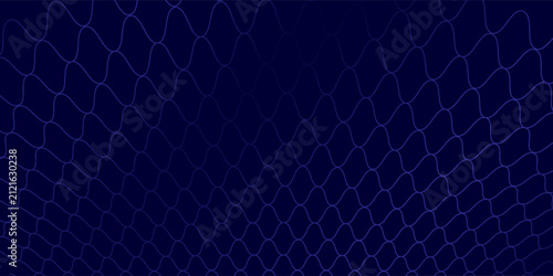 Abstract net background blue Mesh texture for fishing nets. Seamless sportswear or soccer goal  volleyball net  basketball volorfull