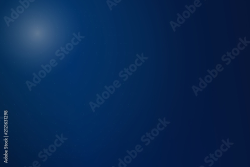Soft blue gradient background with subtle light rays