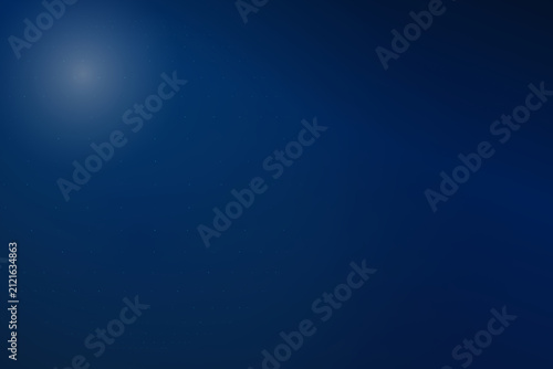 Dark blue gradient space background with stars