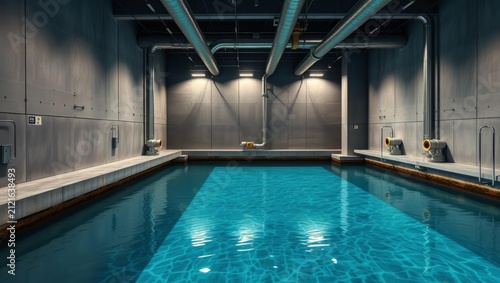 Industrial Water Reservoir Supporting Sustainable AI Cooling Systems
