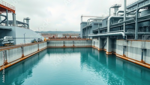Shared Water Reservoir Supplying AI Data Center and Municipal Utility