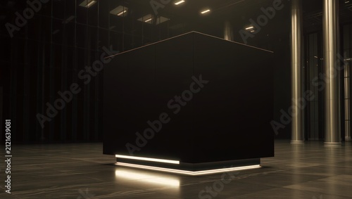 Silent AI Infrastructure Waiting Inside Secure Chamber