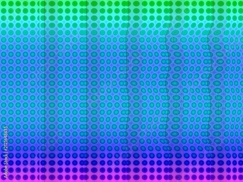 Fotografie Hidden 3D number 5 stereogram illusion