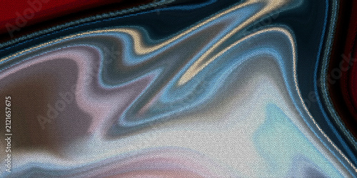 Obraz na plátně Abstract fabric texture with fluid metallic sheen closeup