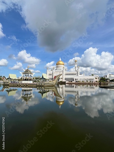 Bandar Seri Begawan is the capital of Brunei, a tiny nation on the island of Borneo.