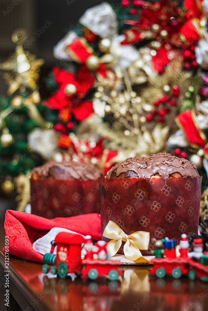 Fotografie Panettone christmas