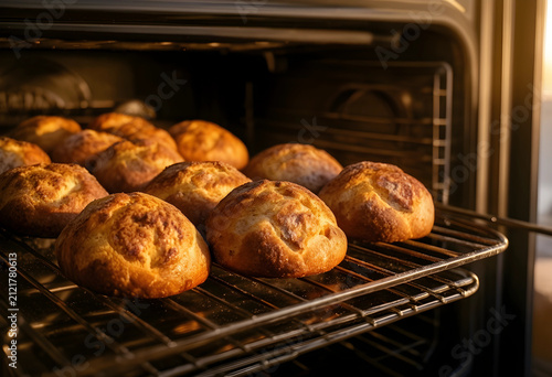 Freshly baked golden brown ...