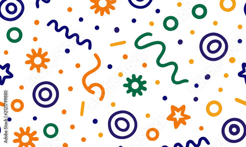 Abstract texture line