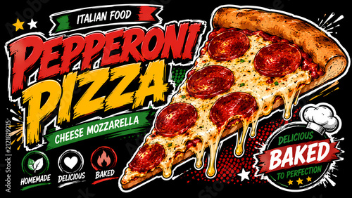 Pepperoni Pizza Cheese Italian Food Meal Dinner Tomatoes Mozzarella Baked Crust