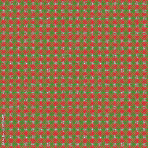 Plain green red cotton weave cloth surface texture seamless, tile pattern for Christmas theme element backdrop banner background