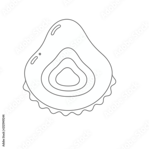 Avocado outline