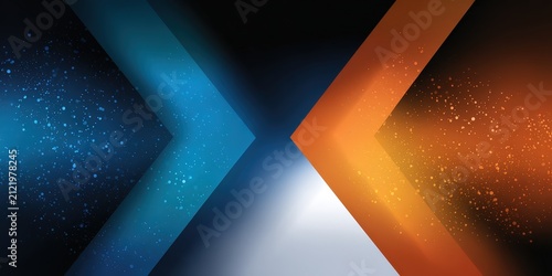 Dynamic Visual Effects with Colorful Arrows