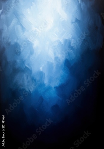 Abstract Blue and White Textured Background.