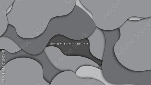 Abstract fluid modern graphic element on background.