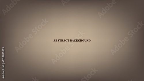 Abstract brown gradient template on background.