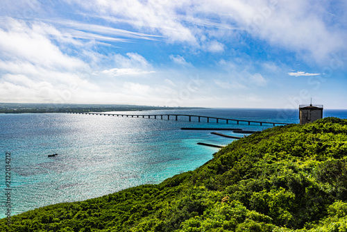 宮古島　竜宮城展望台から望む絶景