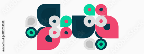 Abstract geometric shapes, ...