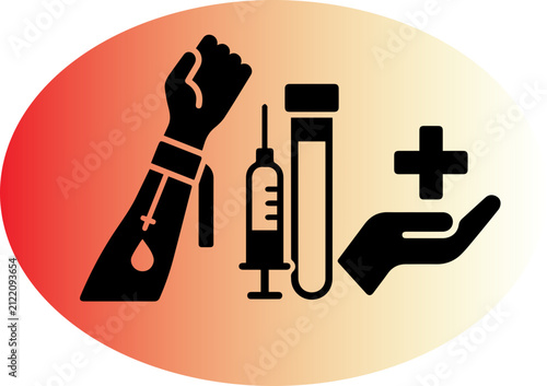 Blood Sample Collection Procedure Illustration