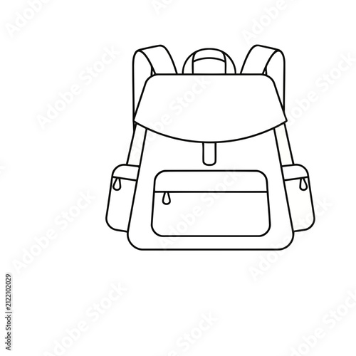 Backpack outline