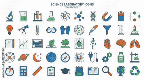 Medical Icons Vector Set with Healthcare Symbols, Hospital Elements, Medicine Illustrations and Modern Web Design Icon Collection for Digital Projects