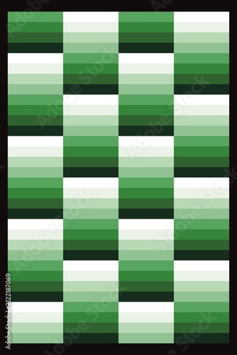 Green gradient, Gradient shades of green, natural green tones, alternating patterns, woven patterns, Print, minimal style background, wallpaper, covers, clothing, Pattern.