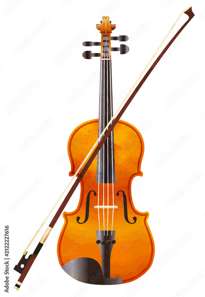 Fototapeta premium violin and bow