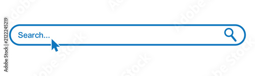 search box with space