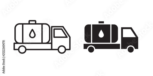 Fuel truck icon
