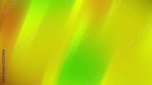 Green and yellow tint Gradient with Abstract Motion Background with Glowing Particles and Smooth Fluid Light Waves