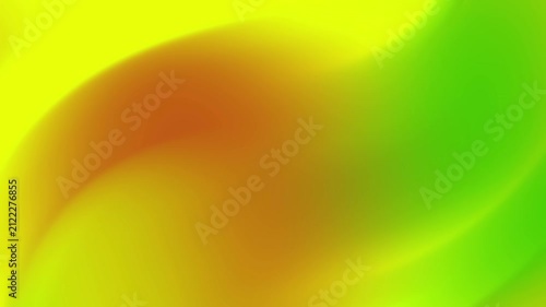 Green and yellow tint Gradient with Abstract Motion Background with Glowing Particles and blurred background image