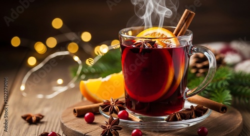 Warm Embrace: Spiced Citrus & Cinnamon Serenity