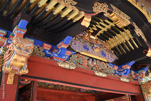 Fotografía 久能山東照宮の彩色彫刻