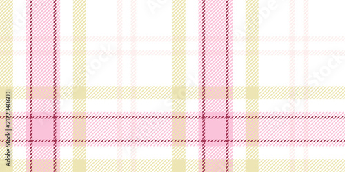 A geometric vector pattern in a classic plaid style for romantic Valentine's Day decor. Seamless textile abstraction.
