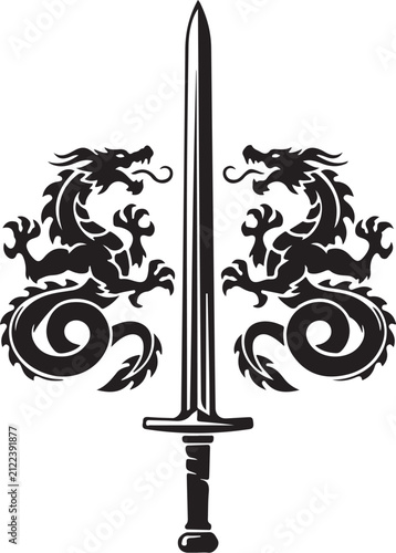 Fantasy Sword Silhouette